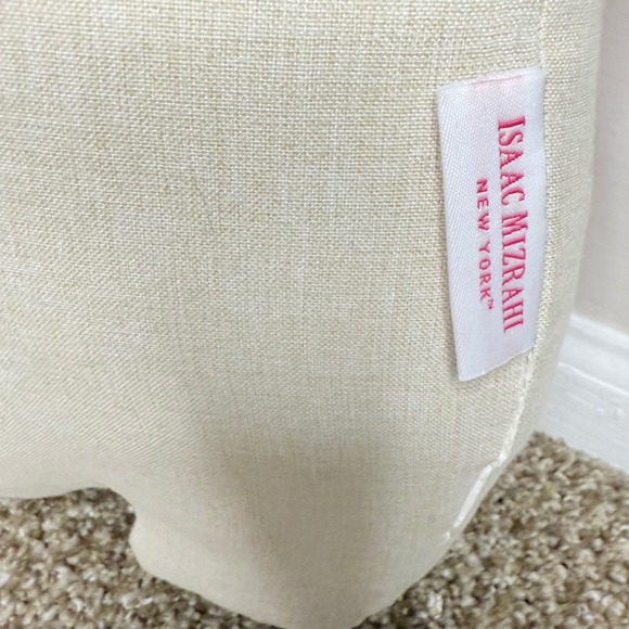 NWOT Isaac Mizrahi New York Cowboy Cowgirl Boot Decorative Pillow 21"x12" - Picture 5 of 6